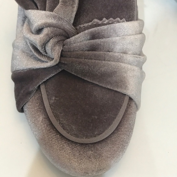 Women’s Lilac Slip-on Flat Mules Bow-Front New - Picture 7 of 8